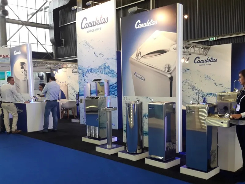 Canaletas participa en la feria Aquatech Amsterdam 2017 